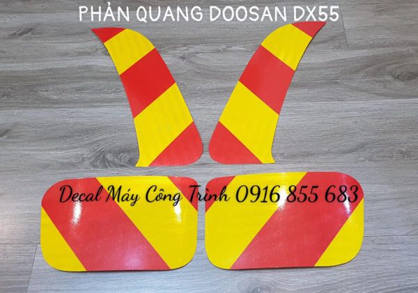 PHẢN QUANG MÁY XÚC DX55